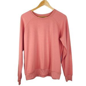 AR-33 dusty rose pink raglan sleeve crewneck sweatshirt size medium